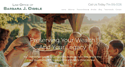 Desktop Screenshot of bdibblelaw.com